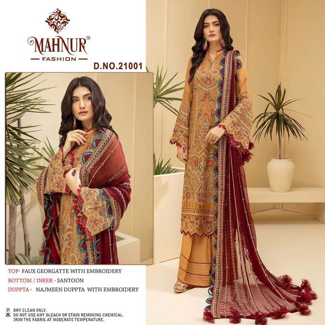 Mahnur Fashion Vol 21 Pakistani Suits Catalog